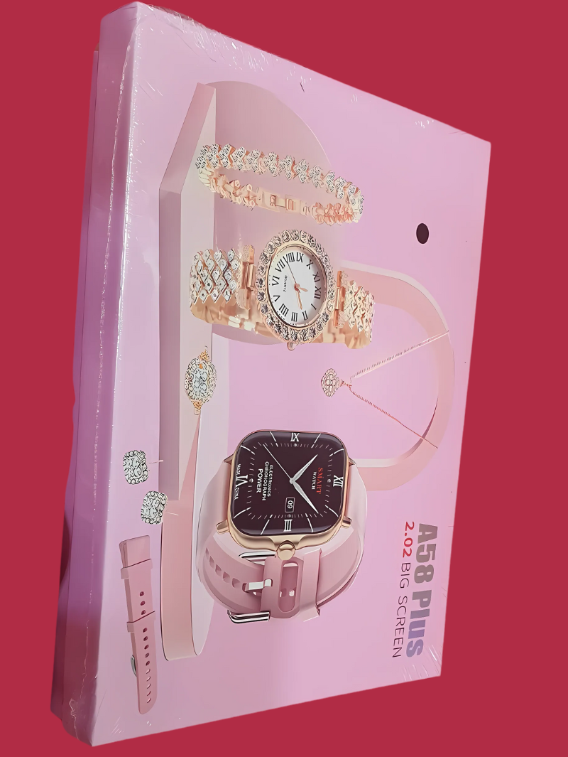Ladies Smartwatch Set (7 in 1 set)