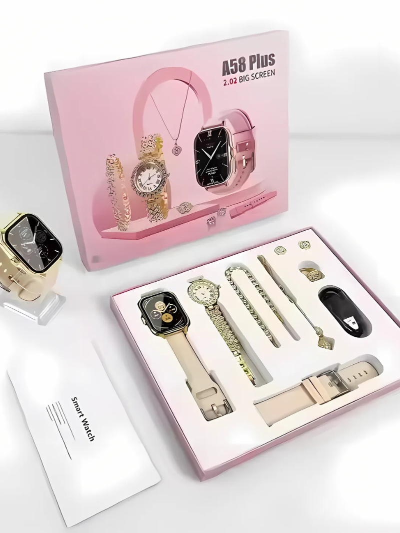 Ladies Smartwatch Set (7 in 1 set)